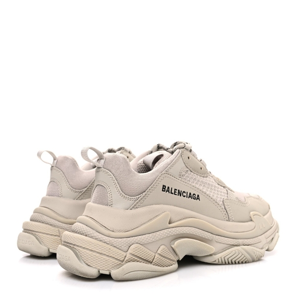 BALENCIAGA Triple S Sneaker 'Light Beige Faded' 37 - Picture 4 of 16